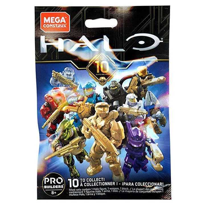 MEGA Construx - Halo: 10 Year Anniversary Micro Action Figures - BLIND PACK (1 random character)