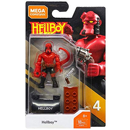 MEGA Construx - Heroes Series 4 Micro Action Figure Set - HELLBOY (18 Pieces)