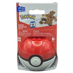 MEGA Pokemon Pokeball Set S23 - BIDOOF in Poke Ball (26 Pieces) JCT23