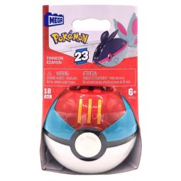 MEGA Pokemon Pokeball Set S23 - FINNEON in Lure Ball (18 Pieces) JCT21