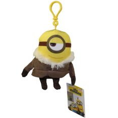 Minions Movie - Plush Backpack Clip - PARKA STUART (5 inch)