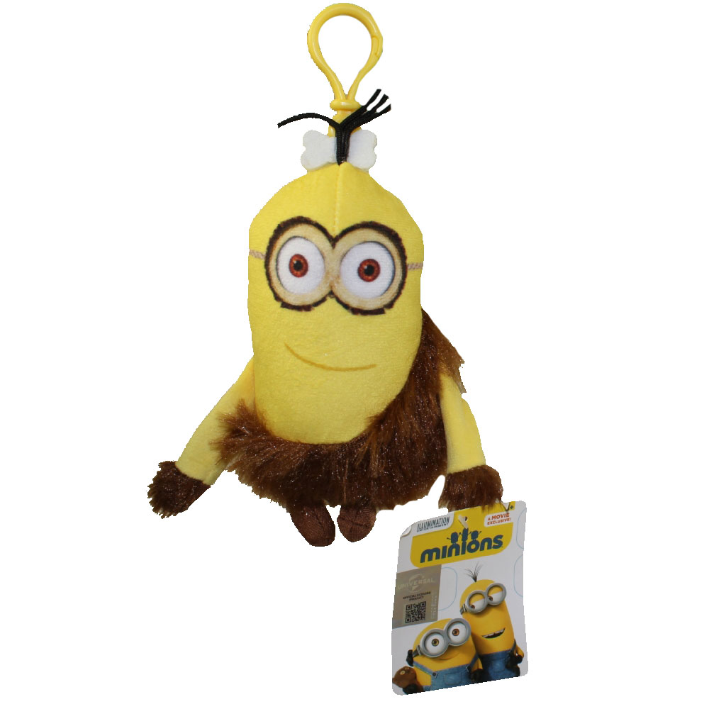 Minions Movie - Plush Backpack Clip - CRO MINION KEVIN (6 inch)