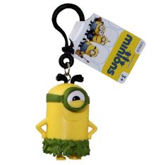 Minions Movie - PVC Figurine Backpack Clip - AU NATUREL STUART (2 inch)