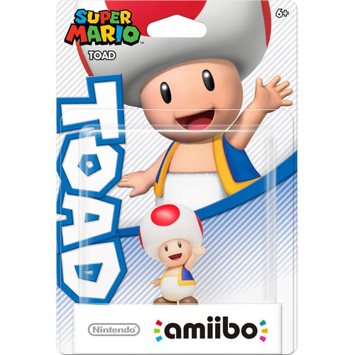 Nintendo Amiibo Figure - Super Mario - TOAD