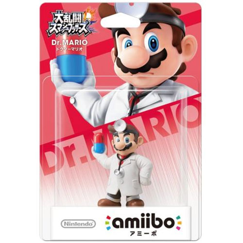 Nintendo Amiibo Figure - Super Smash Bros. - DR. MARIO *Japanese Version*