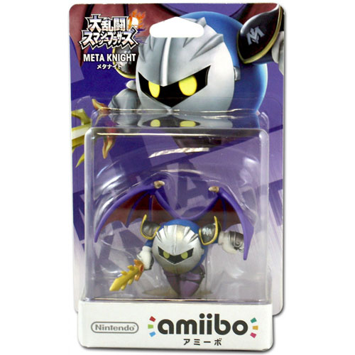 Nintendo Amiibo Figure - Super Smash Bros. - META KNIGHT (Kirby) *Japanese Version*
