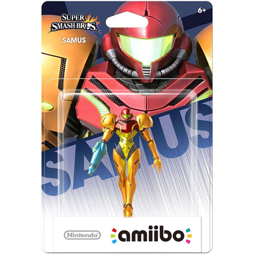 Nintendo Amiibo Figure - Super Smash Bros. - SAMUS (Metroid)