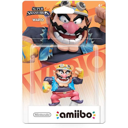 Nintendo Amiibo Figure - Super Smash Bros. - WARIO