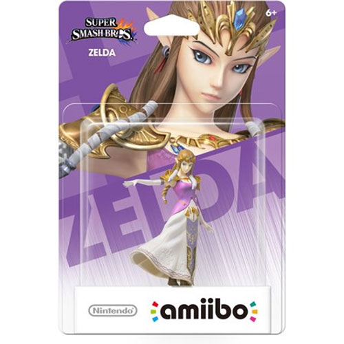 Nintendo Amiibo Figure - Super Smash Bros. - ZELDA (The Legend of Zelda)