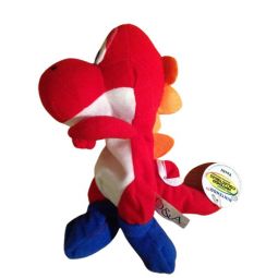 Nintendo 64 Plush Stuffed Beanbag Character - YOSHI (Red)[6 inch]