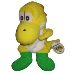 Nintendo 64 Plush Stuffed Beanbag Character - YOSHI (Yellow)[6 inch]