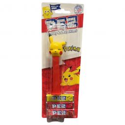 PEZ Candy & Dispenser - Pokemon - PIKACHU [Eyes Closed]