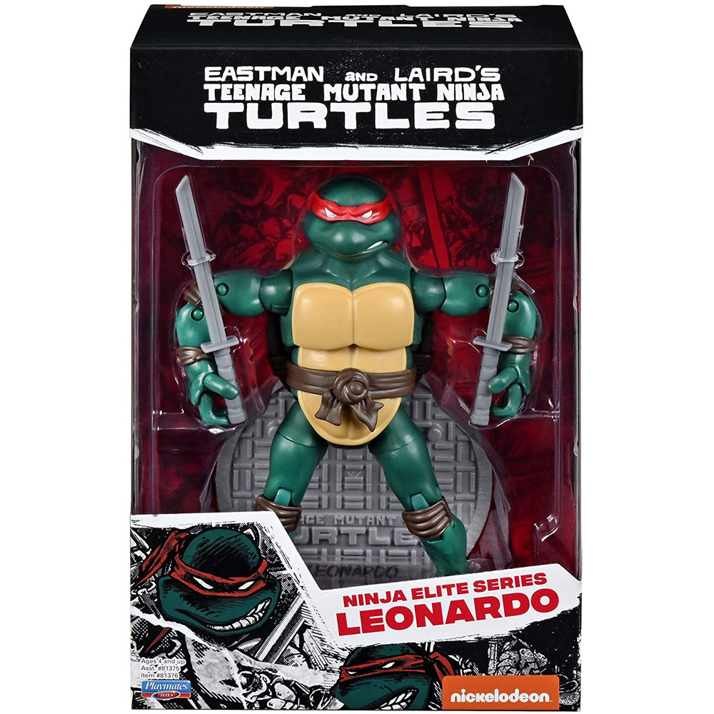 Teenage Mutant Ninja Turtles - Original Comic Book Elite Series Figure - LEONARDO (7 inch)