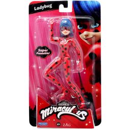 Playmates Toys - Zag Heroez Miraculous Poseable Figure - LADYBUG [5 inch]