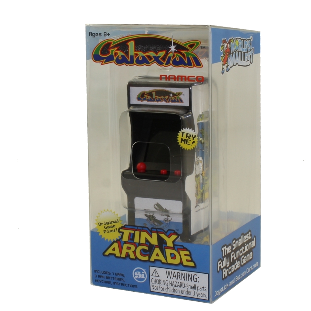 Super Impulse - Tiny Arcade Cabinet Keychain - GALAXIAN (Batteries Included)