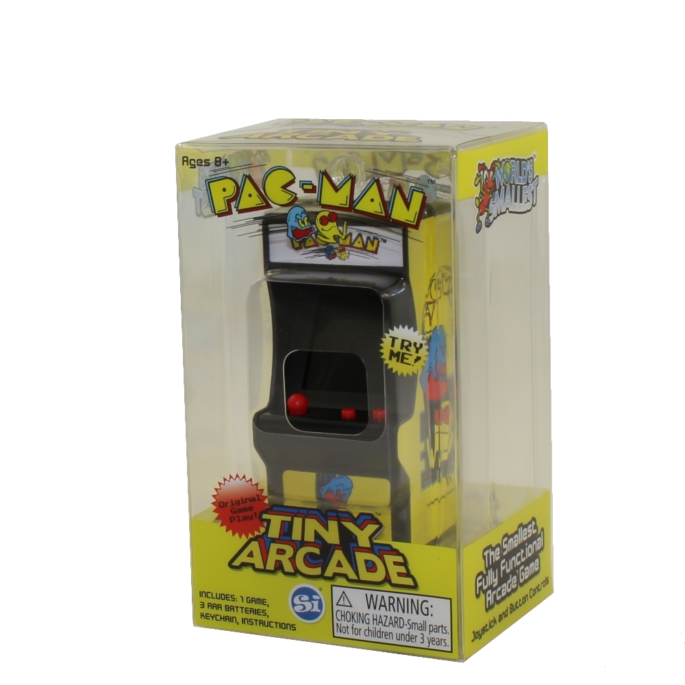 Super Impulse - Tiny Arcade Cabinet Keychain - PAC-MAN (Batteries Included)