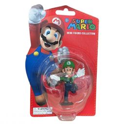 Super Mario Mini Figure Collection - LUIGI [Jumping - 2 inch]