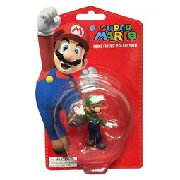 Super Mario Mini Figure Collection - LUIGI [Waving - 2 inch]