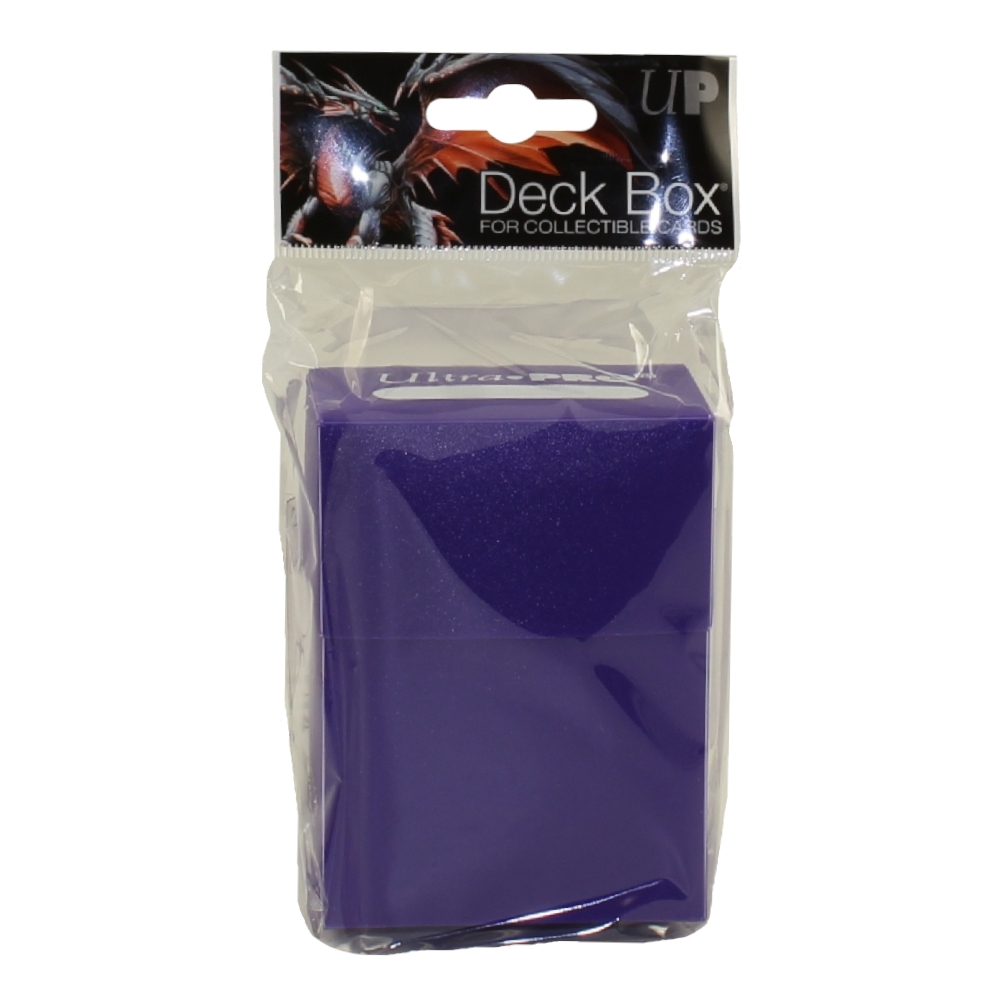 Trading Card Supplies - Ultra Pro DECK BOX - PURPLE