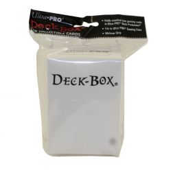 Trading Card Supplies - Ultra Pro DECK BOX - WHITE