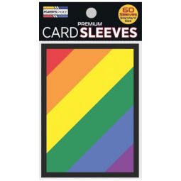 Trading Card Supplies - Player's Choice DECK PROTECTORS - RAINBOW (60 Pack - Standard Size)