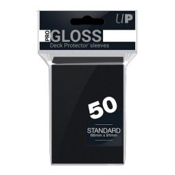 Trading Card Supplies - Ultra Pro DECK PROTECTORS - BLACK (50 pack)