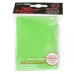 Trading Card Supplies - Ultra Pro DECK PROTECTORS - LIME GREEN (50 pack)