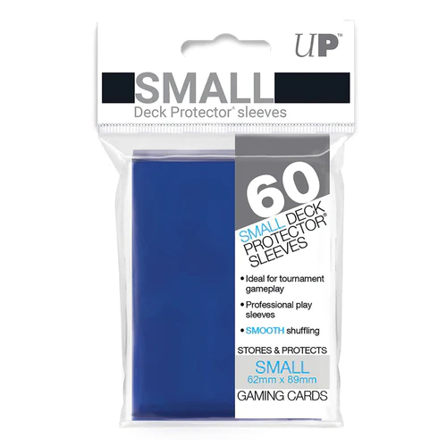 Ultra Pro Deck Protector Sleeves: Small - Blue (60) Ultra Pro Deck Protector Sleeves: Small - Blue (60)
