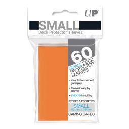 Trading Card Supplies - Ultra Pro DECK PROTECTORS - ORANGE (60 pack - Small Size)