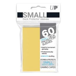 Trading Card Supplies - Ultra Pro DECK PROTECTORS - YELLOW (60 pack - Small Size)