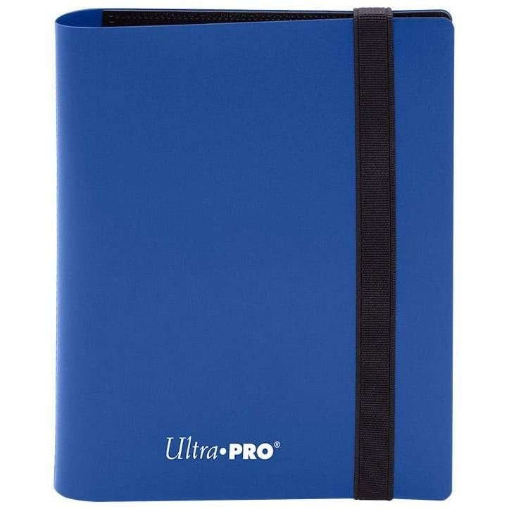 Trading Card Supplies - Ultra Pro Eclipse 2-Pocket PRO-Binder Portfolio - PACIFIC BLUE (Holds 80 Car