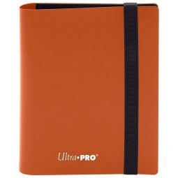 Trading Card Supplies - Ultra Pro Eclipse 2-Pocket PRO-Binder - PUMPKIN ORANGE (Holds 80 Cards) Trading Card Supplies - Ultra Pro Eclipse 2-Pocket PRO-Binder - PUMPKIN ORANGE (Holds 80 Cards)