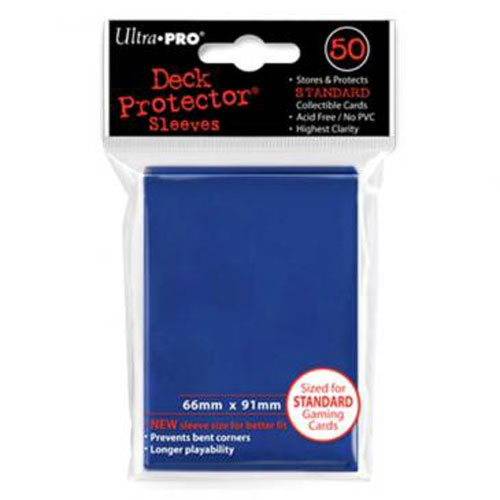 Trading Card Supplies Ultra Pro DECK PROTECTORS BLUE (50 pack