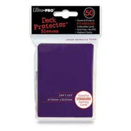 Trading Card Supplies - Ultra Pro DECK PROTECTORS - PURPLE (50 pack)
