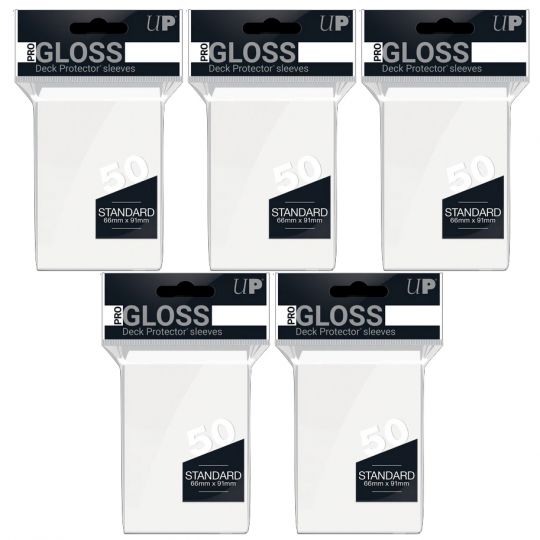 Trading Card Supplies - Ultra Pro DECK PROTECTORS - WHITE (Lot of 5 - 250  Sleeves Total)(Standard): BBToyStore.com - Toys, Plush, Trading Cards,  Action Figures & Games online retail store shop sale