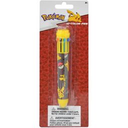 Pokemon Pikachu 10-COLOR PEN
