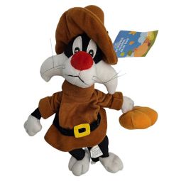 Warner Bros. Bean Bag Plush - PILGRIM SYLVESTER  the Cat [Looney Tunes](10 inch)
