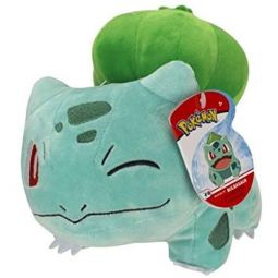 Wicked Cool Toys - Pokemon Plush S4 - BULBASAUR (Winking)(8 inch)
