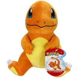 Wicked Cool Toys - Pokemon Plush S4 - CHARMANDER (Sitting)(8 inch)