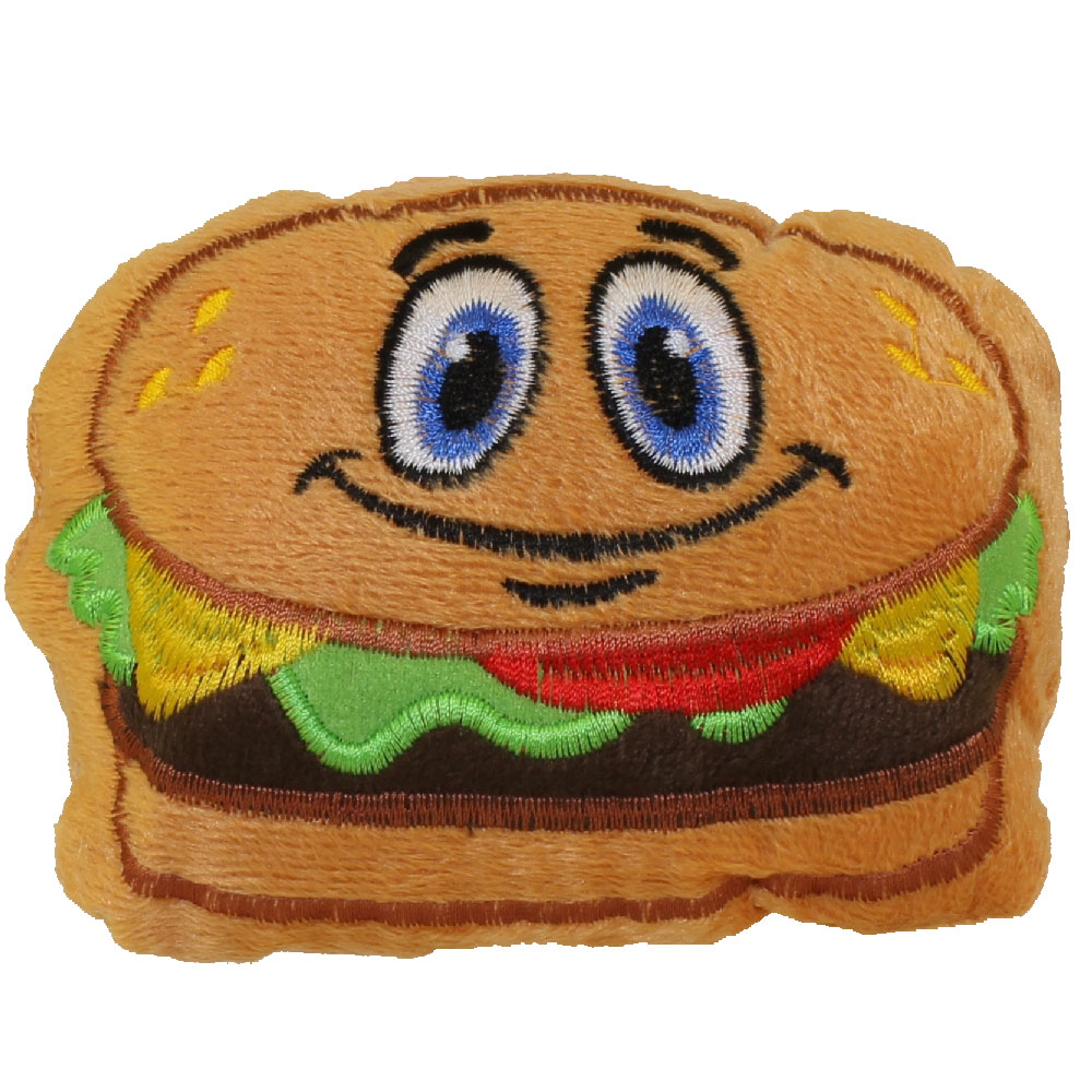 plush hamburger