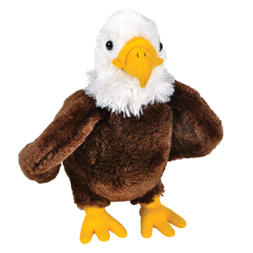 plush golden eagle