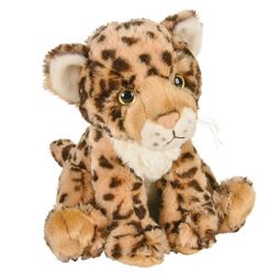 Adventure Planet Plush Animal Den - LEOPARD (8 inch)