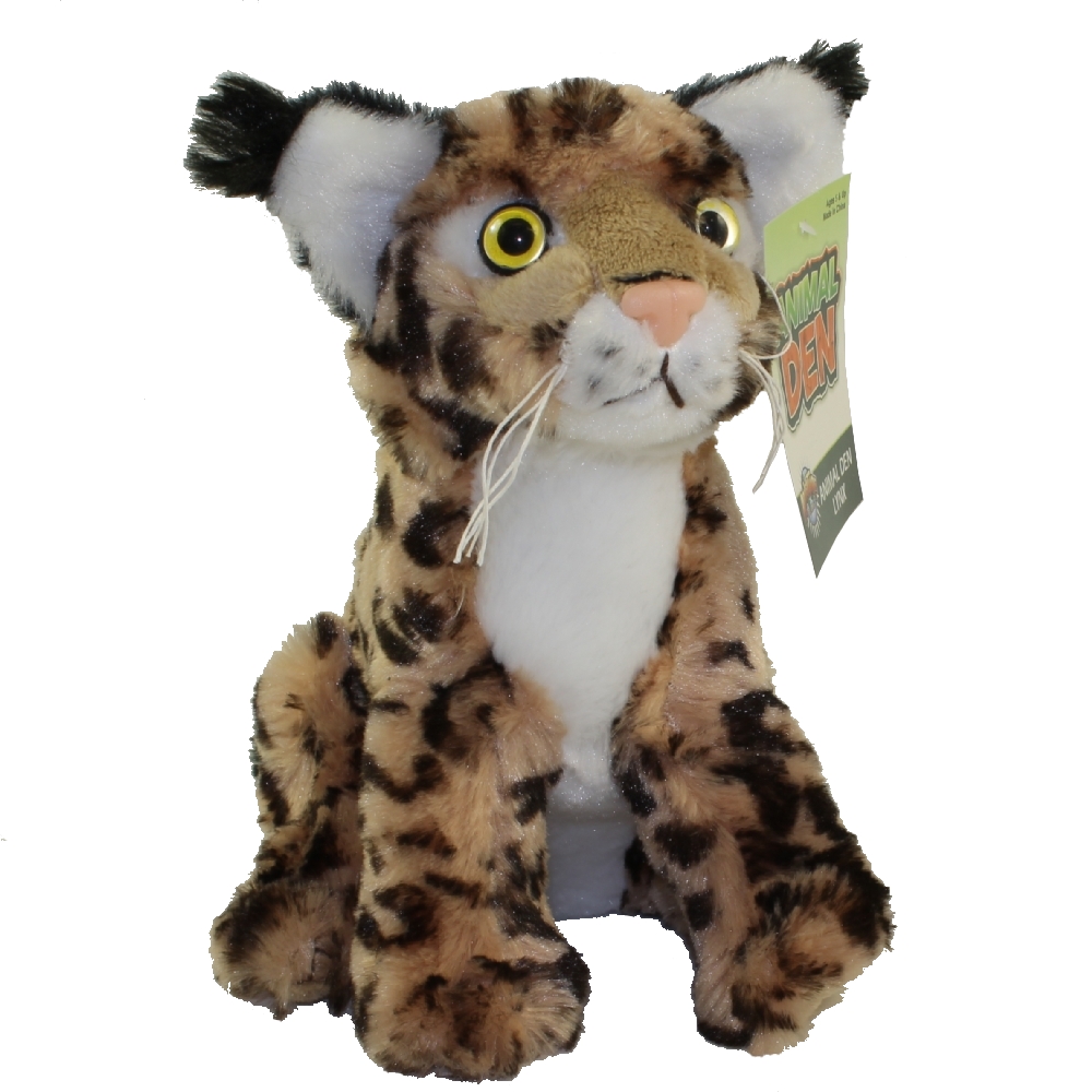 Adventure Planet Plush Animal Den - LYNX (8 inch)