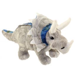 Adventure Planet Plush Animal Den - TRICERATOPS (13 inch)