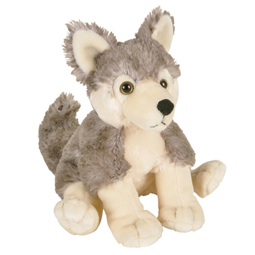 Adventure Planet Plush Animal Den - WOLF (8 inch)