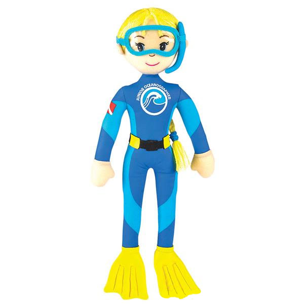 Adventure Planet Plush - Junior Doll - OCEANOGRAPHER (15 inch)