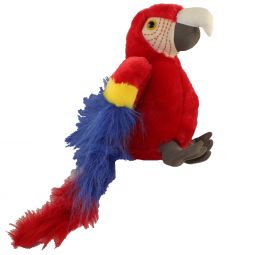 Adventure Planet Plush Animal Den - MACAW BIRD (10 inch)