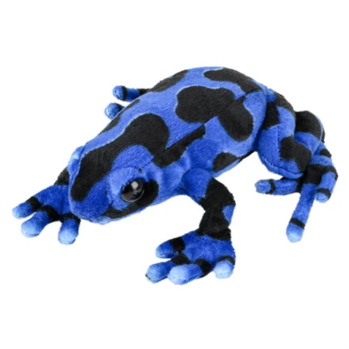 Adventure Planet Plush - POISON DART FROG [Blue - 8 inch]