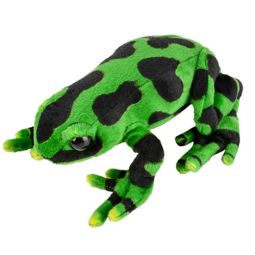 Adventure Planet Plush - POISON DART FROG [Green - 8 inch]