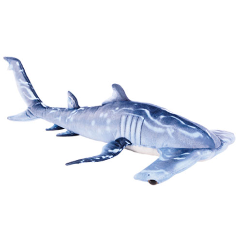 Adventure Planet Plush - BLUE HAMMERHEAD SHARK (Printed - 35  inch )